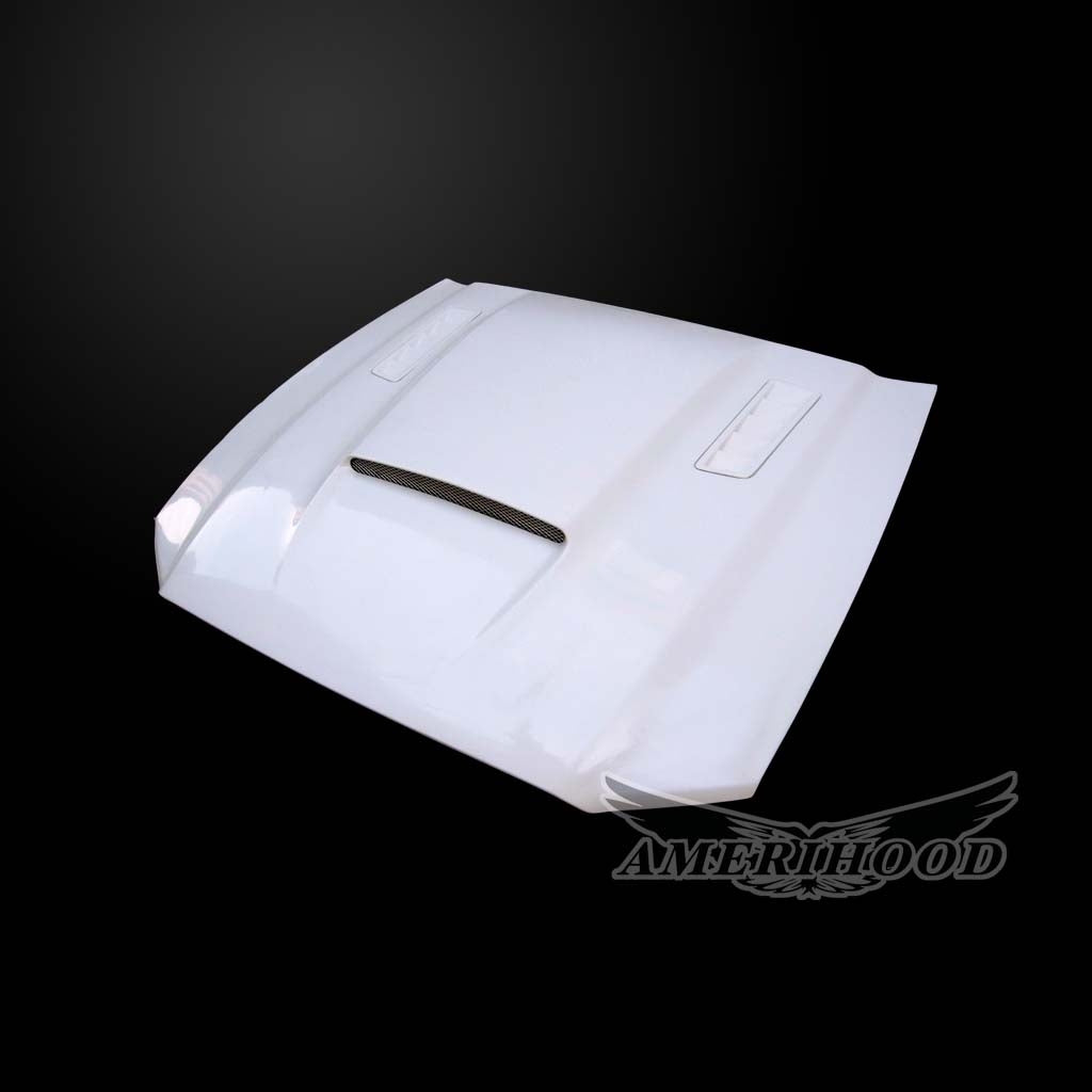 Ford Mustang 2013-2014 SMS Style Functional Heat Extraction Ram Air Hood
